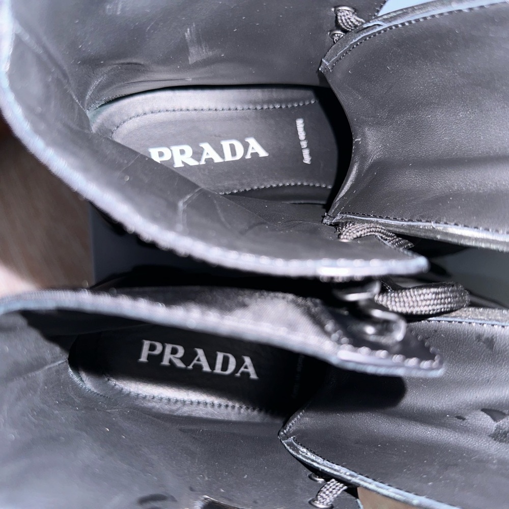Prada Monolith Boots - Picture 5 of 10